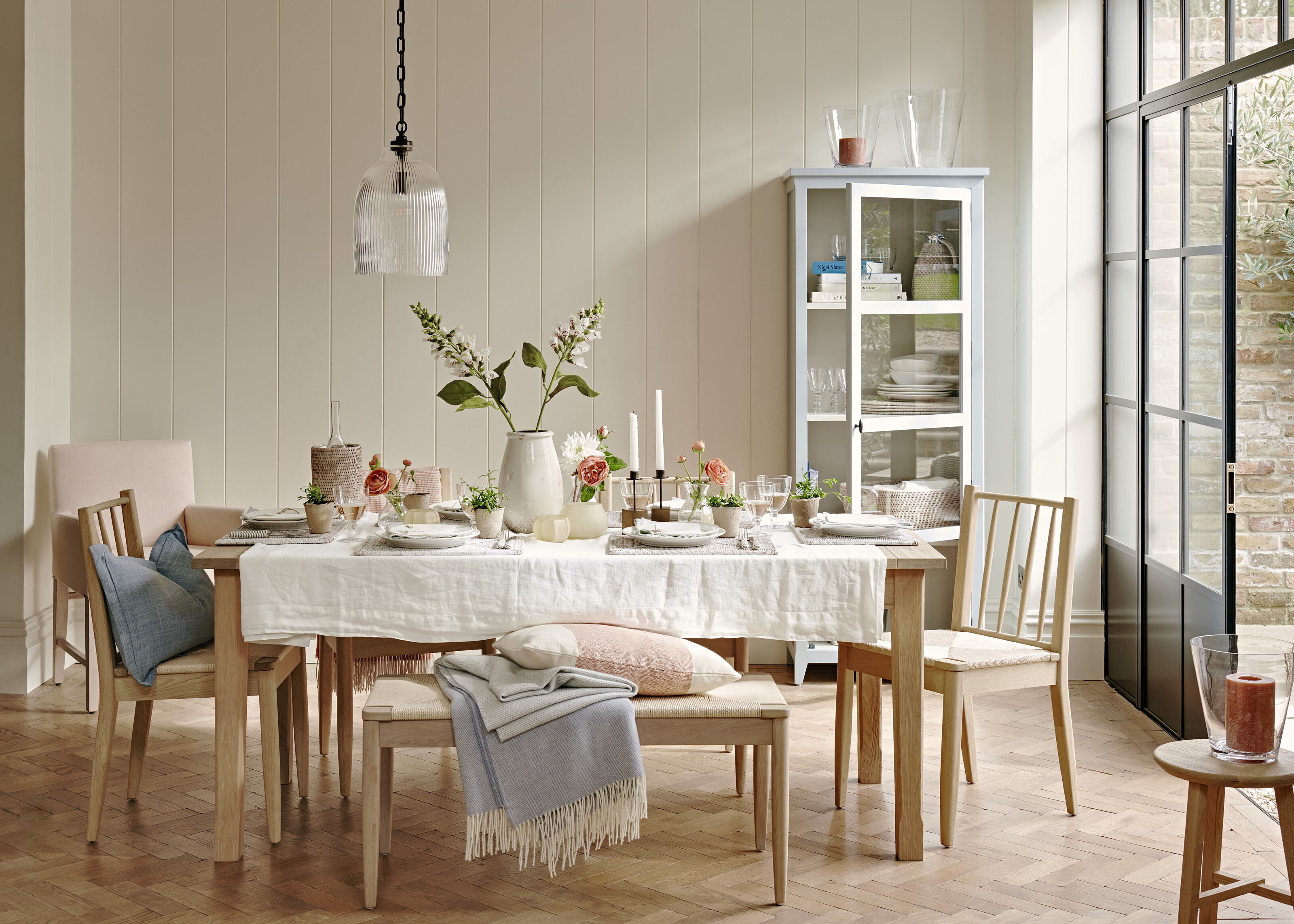 Wycombe dining chairs Moreton dining table